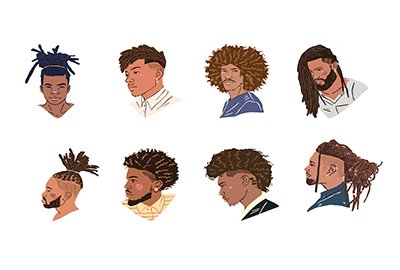vector_showcasing_different_types_of_afro_hair_for_afro_hair_transplant_in_turkey