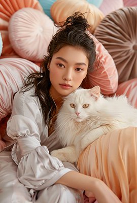 woman_with_cat_eyes_in_turkey_posing_with_cat